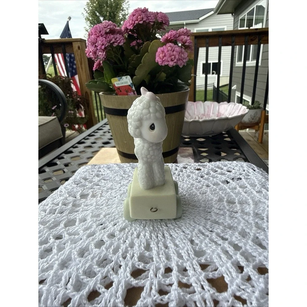 Precious Moments-Birthday Train -Happy Birthday Little Lamb - Lamb Age 1-No Box